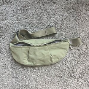 Athleta Olive Green Crossbody Sling Bag